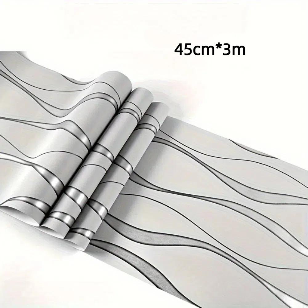 Self Adhesive PVC Wallpaper WaterProof Wall Paper New Peel and Stick Sticker Wall Decoration