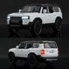 1:32 Prado SUV Car Model Toy Alloy Die-casting Back 6 Doors Can Be Opened Sound and Light Off-road Vehicle Children Boy Gift Collection