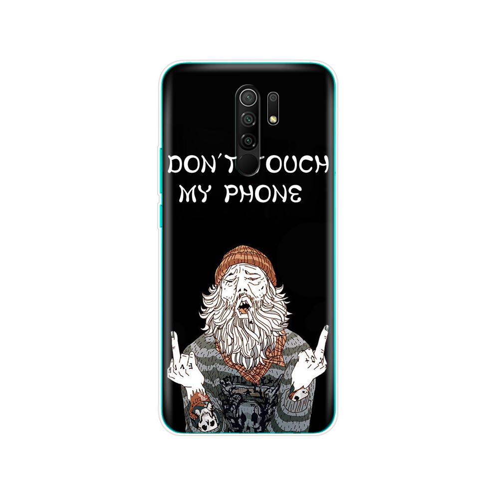For Xiaomi Redmi 9 Case Silicon Back Cover Phone Case For Redmi 9 Soft Case 6.53 Inch Etui Coque Bumper Shockproof Protective