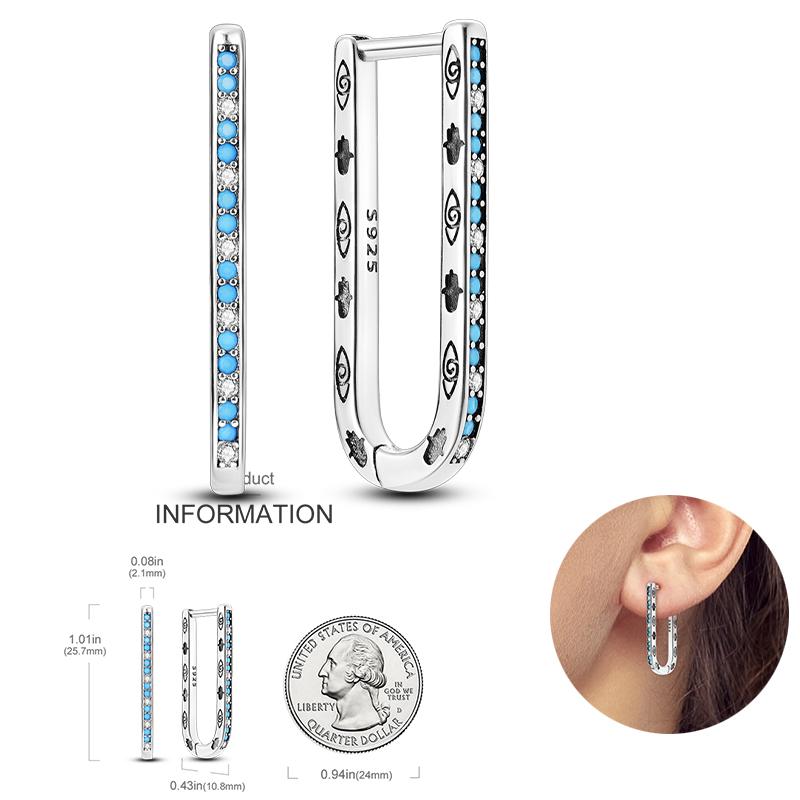 2023 Серебряные светящиеся серьги-ракушки для женщин с фианитами в форме сердца, звезды и луны, серьги-кольца для помолвки и свадьбы