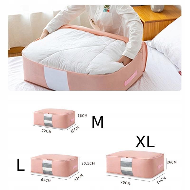 Bedding Cover For Storage Pillows Blankets 70X50X26Cm Xl