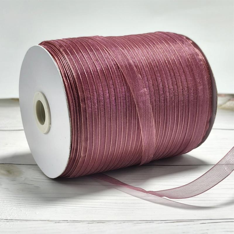 1 см прозрачная снежная пряжа лента для аксессуаров для волос и подарочных пакетов