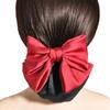 Большой пучок-снуд в корейском стиле, заколка для волос медсестры, милый бант, пружинная заколка для официанта
