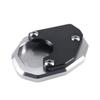 Fit For Trident 660 TRIDENT660 Aluminium Kickstand Foot Side Stand Extension Pad    Motorcycle Support Plate