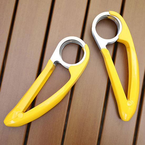 Banana Slicer Stainless Steel Fruit Cutter Chopper Vegetable Salad Slices Cucumber Cutter Kitchen Tool for Fast Food Prep Snacks