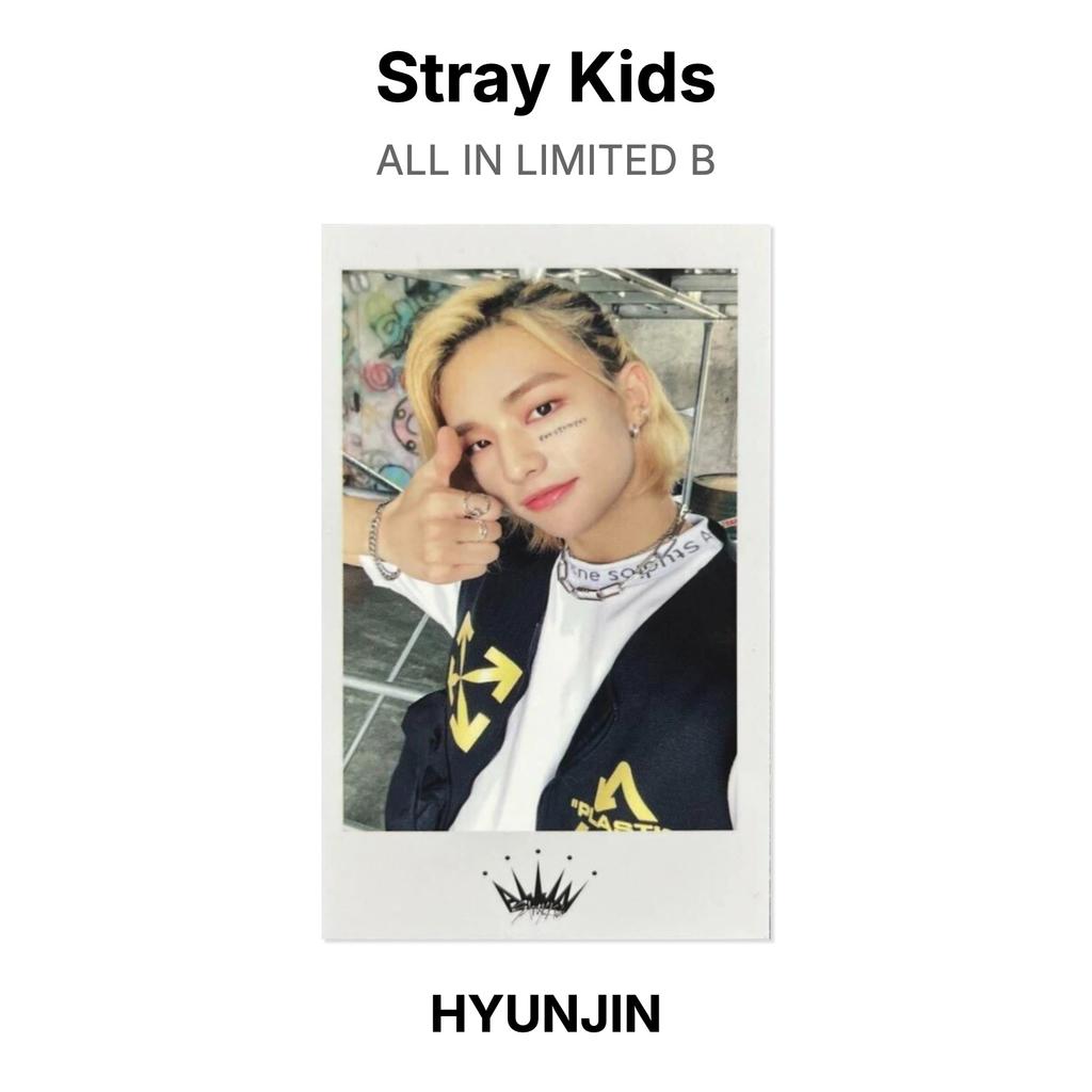 Stray Kids ВСЕ В ОГРАНИЧЕННОМ ИЗДАНИИ B Официальная фотокарточка