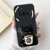 Чехол для Nothing Phone 3A A059 Милый Мультяшный Панда Астронавт Мягкий Силикон Матовый Черный Чехол Для Nothing Phone3a Pro A059P Fundas
