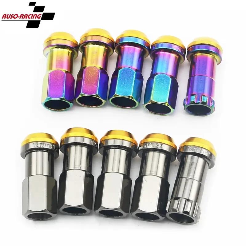 20 ШТ. Гоночные Гайки-Болты R40 - M12x1.25 и M12x1.5 Стальные для Модификации Автомобилей Honda/Ford/Toyota/Chevrolet