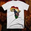 African Map T-shirt Tops Tees Unisex T’Challa Panther Wakanda Fight With Killmonger new tee