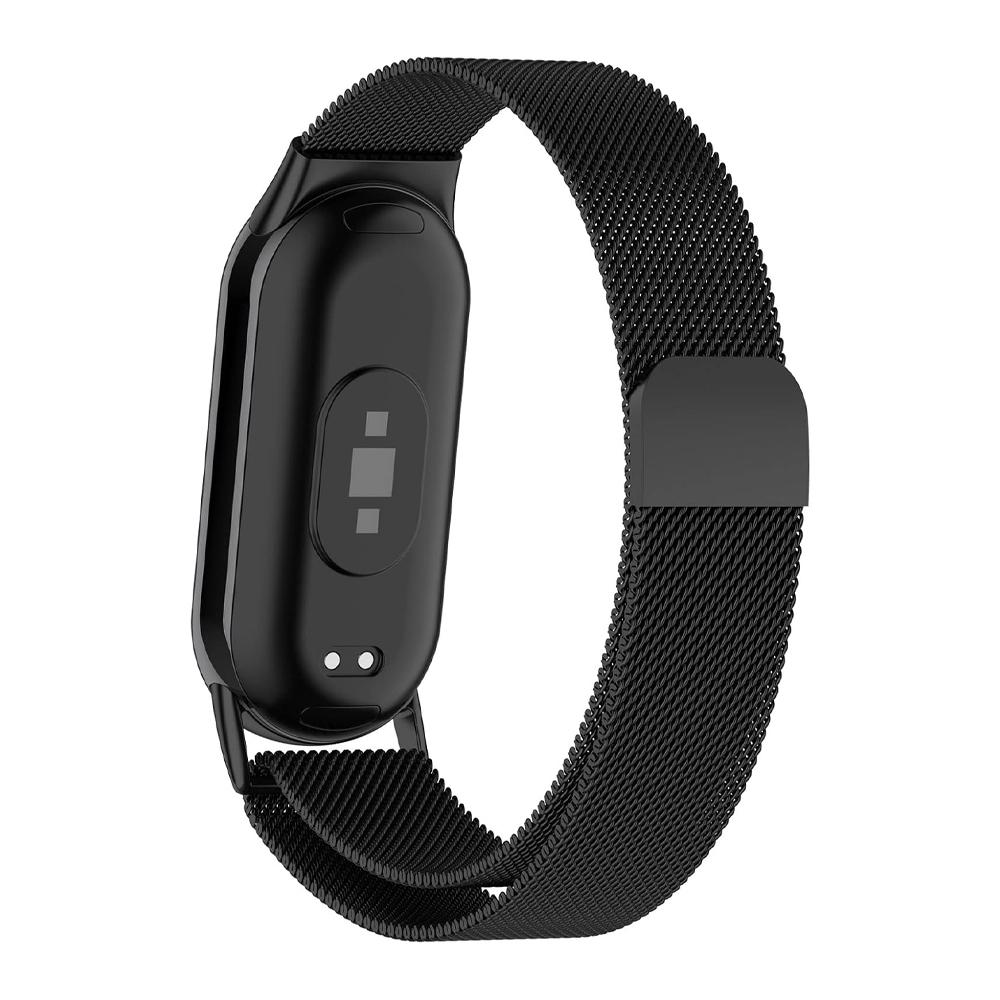 Stainless Steel for Mi Band 8 9 Strap Miband8 Miband 9 Accessories Magnetic Loop Belt Correa Bracelet for Xiaomi Mi Band 9 Bands