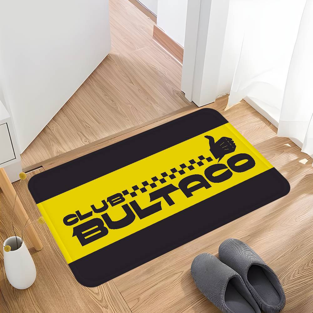Bultacos Alpina Floor Mat Rectangle Anti-slip Home Soft Badmat Front Door Indoor Outdoor Mat Welcome Doormat