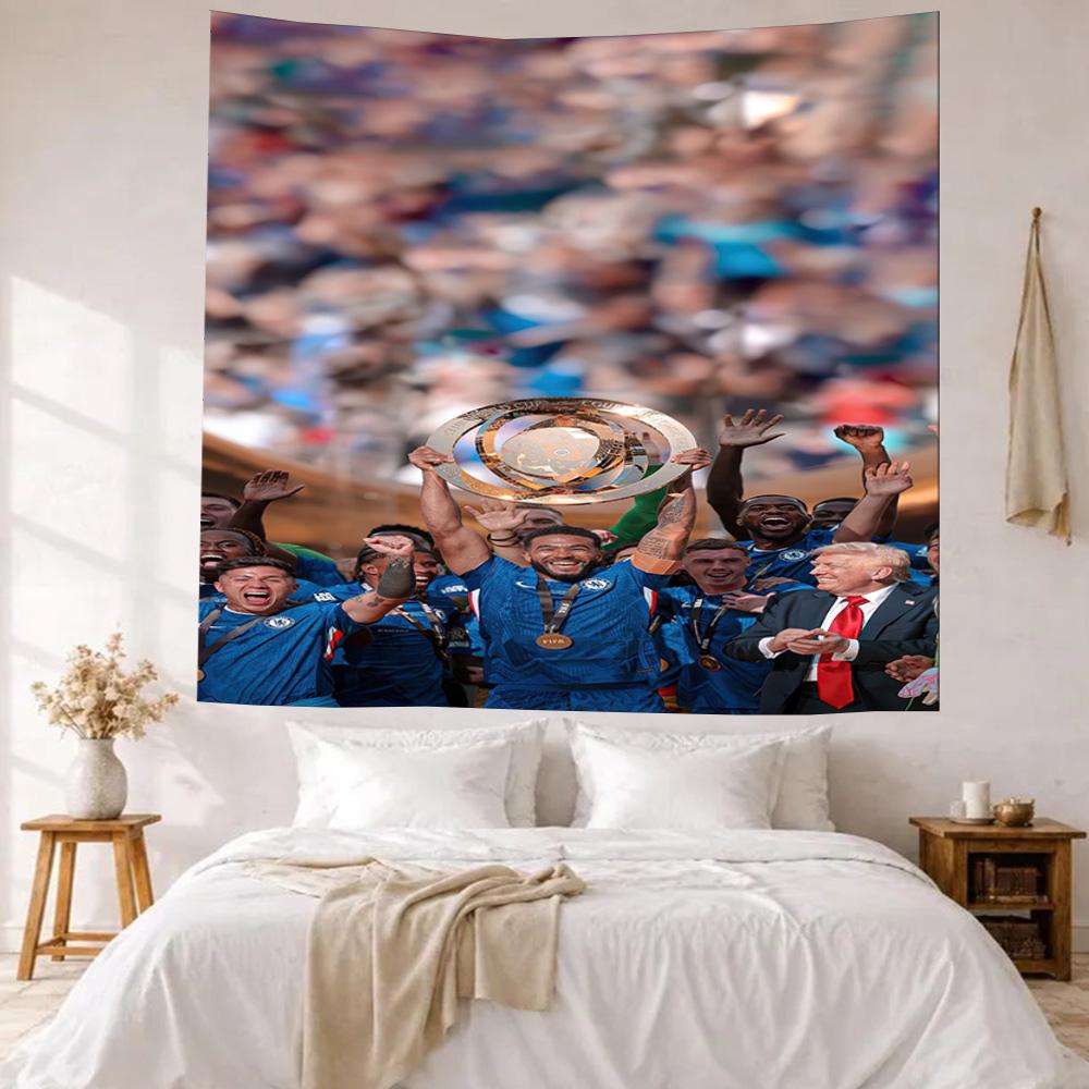Chelsea Wall Decor Tapestry Art For Pet Memorial Birthdaywedding Party Backdrop Family Gift