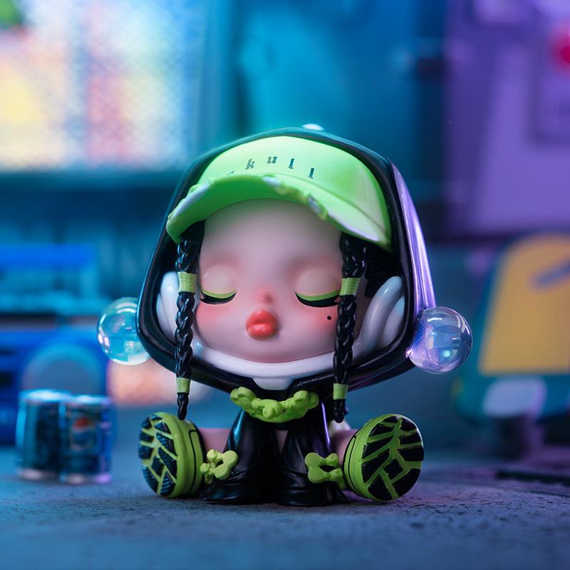 Night City Blind Box Night Guardian Meditator Hand-made Ornaments Children's Gift