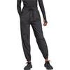 Adidas Stella Mc Cartney Tapered Pants Solid Color With Zipper Pockets Loose Fit Women Pants Black HR2209