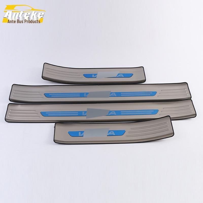 Fits 17 Reina Models: Sill Strip, Bright Strip, Bumper Trunk, Welcome Pedal, Anti-Scratch Sticker.