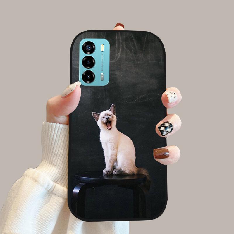 Для ZTE Blade V40 Vita Модный Чехол 8045 Мягкая Силиконовая Задняя Крышка Для ZTE Blade A72 Чехол A 72 4G Телефон Защитный Fundas Para