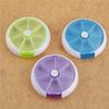 Weekly Rotating Pillbox Travel Pill Case Pill Organizer Medicine Box Drugs Pill Container