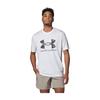 Футболка для тренировок Under Armour UA Tech Camo с большим логотипом, мужская, с коротким рукавом