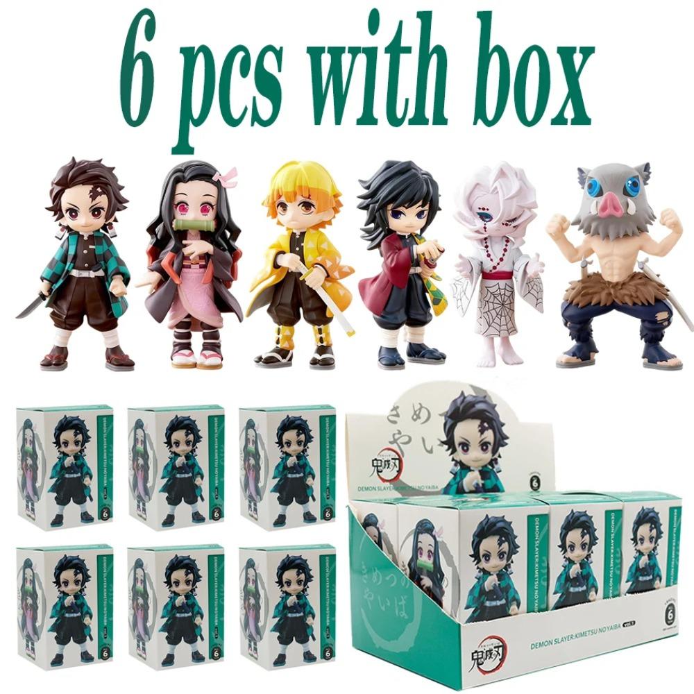 Горячий MINISO Оригинальный Bushiroad Palverse D emon Slayer: Клинок, рассекающий демонов Аниме Фигурка Сюрприз-бокс Том 1 Украшение Игрушка Подарок
