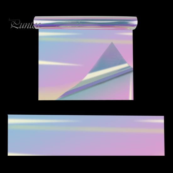 1 рулон яркой радужной пленки, красивая декоративная, практичная, безопасная, устойчивая к разрыву, устойчивая к разрыву упаковочная бумага для цветов