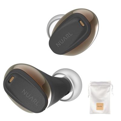 NUARL mini3 True Wireless Шумоподавление Мультипойнт Низкая задержка Игровые До 32 часов Звук Окружения IPX4 с Микрофоном [Официальные] Наушники, Подавление, Bluetooth,