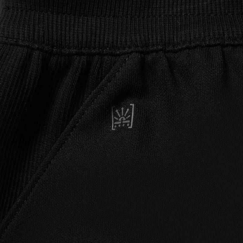 Li Ning Отражающие Ледяное Ощущение Удобные Свободные Вязаные Спортивные Брюки Унисекс Низ Черный AKLW415-2