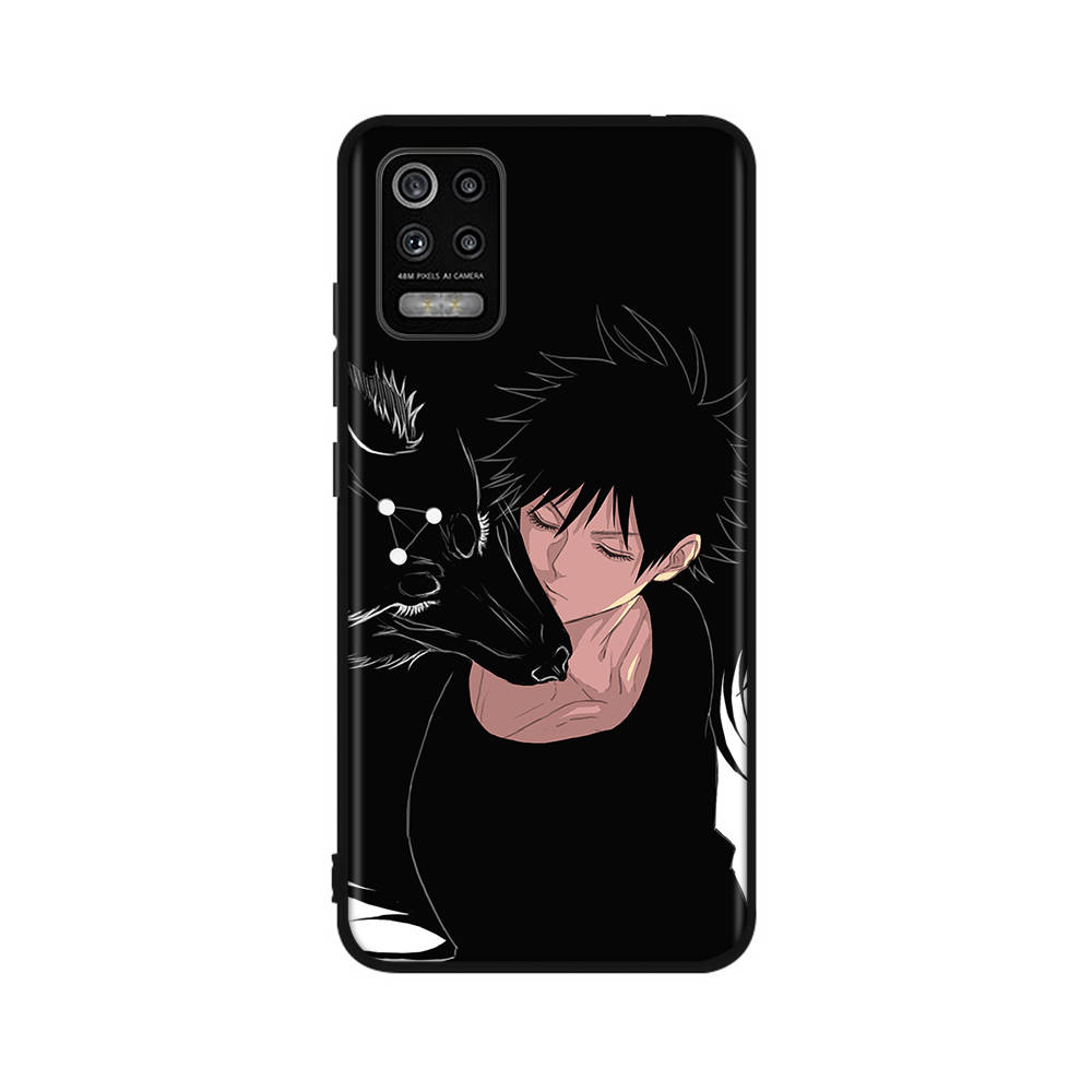 DT17Jujutsu Kaisen Case for OPPO Reno 8 6 5 4 Pro Find X3 A17 A31 A38 A40 A53 A54 A55 A74 A76 A78 A77 A80 A94 A95 A96 Lite Black Soft Cover