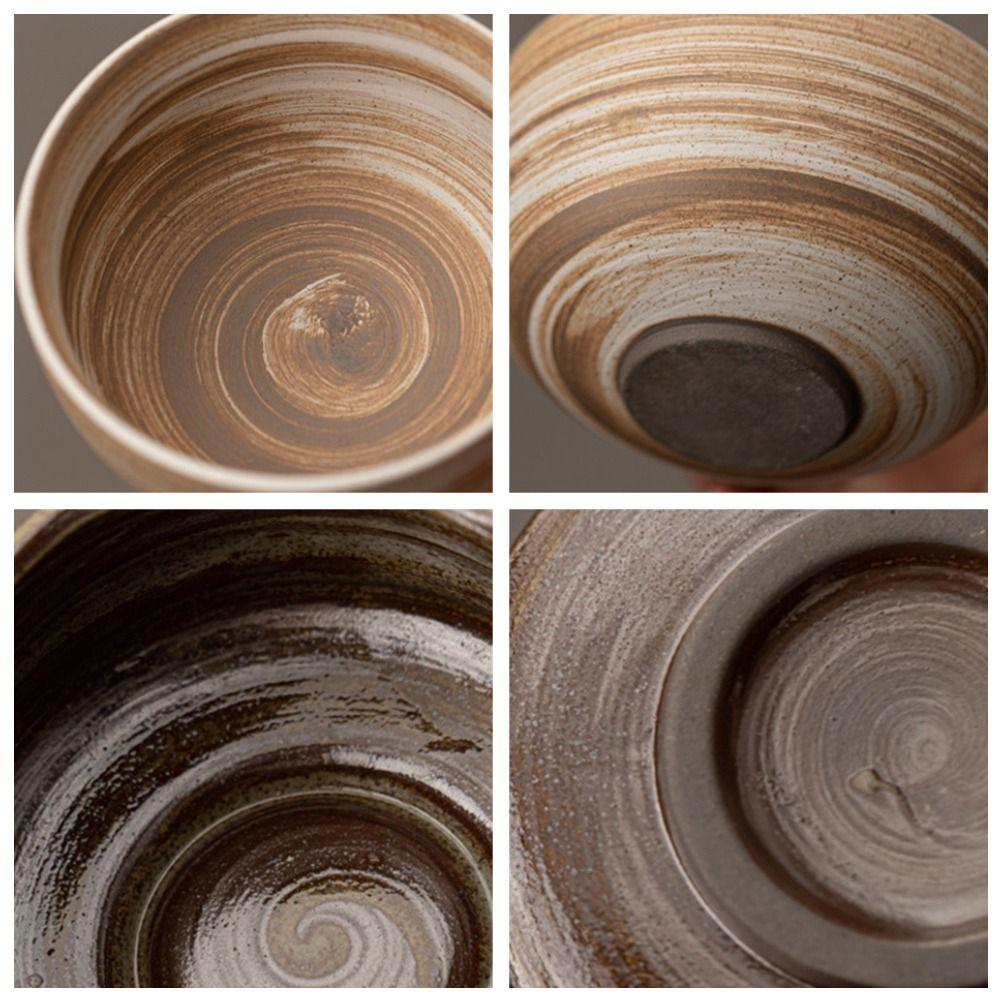 Гладкая чаша для матча, большая емкость, чашка для зеленого чая, чайный салат, суповая чаша для чайного сервиза, аксессуары