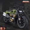1/12 SportsterS Kawasaki ZX-6R Модели автомобилей из сплава Игрушки Мотоцикл Литой под давлением Звук Свет Серия Мотоциклов Модель Детские Рождественские Подарки