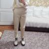 Женские брюки-карандаш с утолщением, осенне-зимние брюки в стиле OL, женские брюки для рабочего костюма, свободные женские брюки, капри