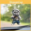 Cute Cartoon Grey Cat Pattern Acrylic Pendant For Auto Interior Accessories