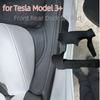 Для Tesla New Model 3 2024 года выпуска Highland Leather Передняя задняя дверь бампер накладка декоративная наклейка аксессуары педаль защитная полоса