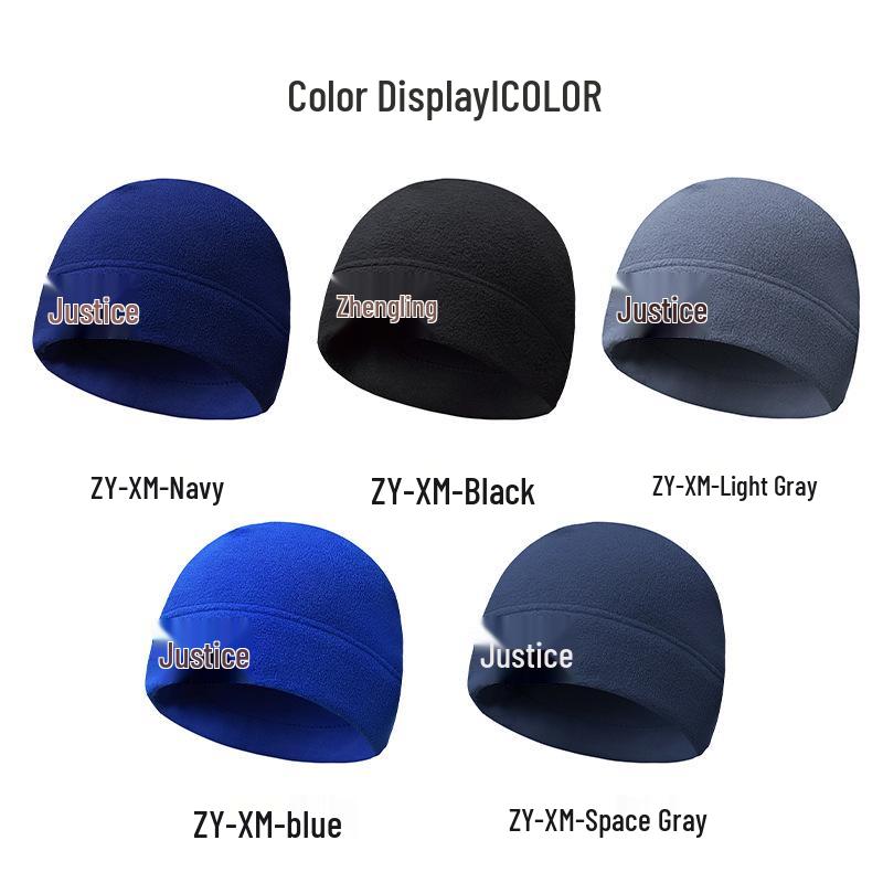 Унисекс флисовая шапка для осени/зимы: Ветрозащитное тепло для занятий спортом на открытом воздухе, велоспорта, катания на лыжах и бега