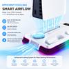 Универсальная охлаждающая подставка-база для PS5/PS5 Slim/ Модель с RGB-подсветкой, функцией хранения и аксессуарами для контроллера