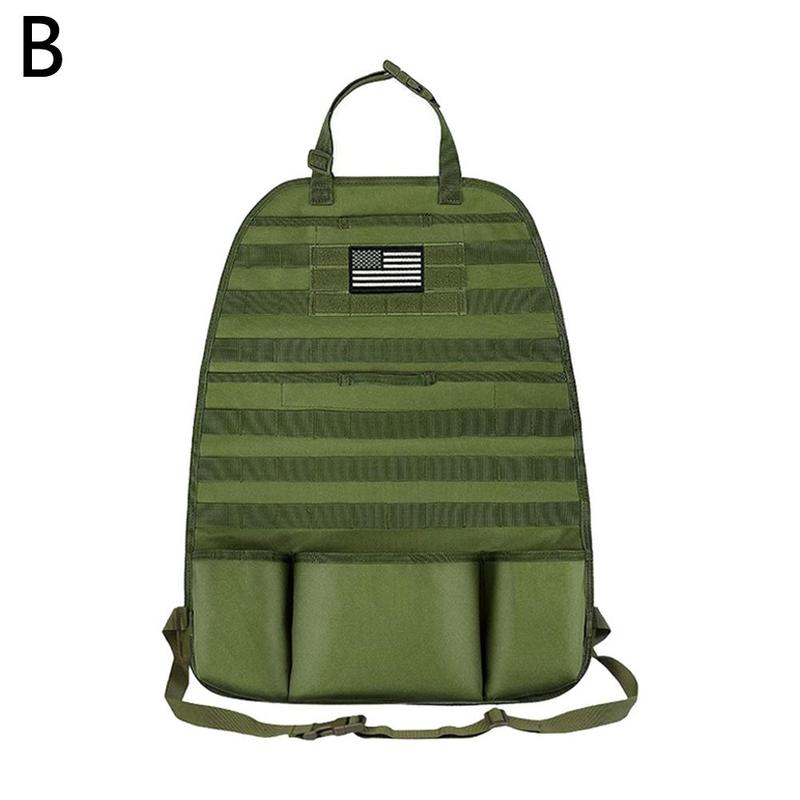 Органайзер для заднего сиденья автомобиля, тактические аксессуары, армейская сумка для хранения Molle, военная сумка для самостоятельного вождения и охоты