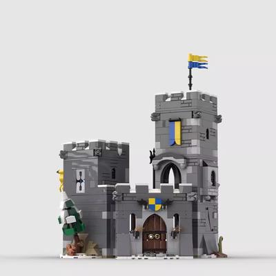 Совместимые Строительные Блоки MOC-138791 Шанта Собранные Игрушки Образовательная Строительная Модель Украшения Детские Подарки