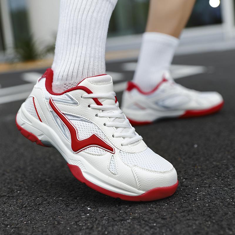 Badminton shoes men's and women's professional tennis feathers ultra-light professional badminton tennis training shoes