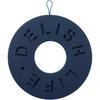 Ishigaki DL Silicone Trivet, Circle/Donut Shape, Navy Blue, 18cm, 4582