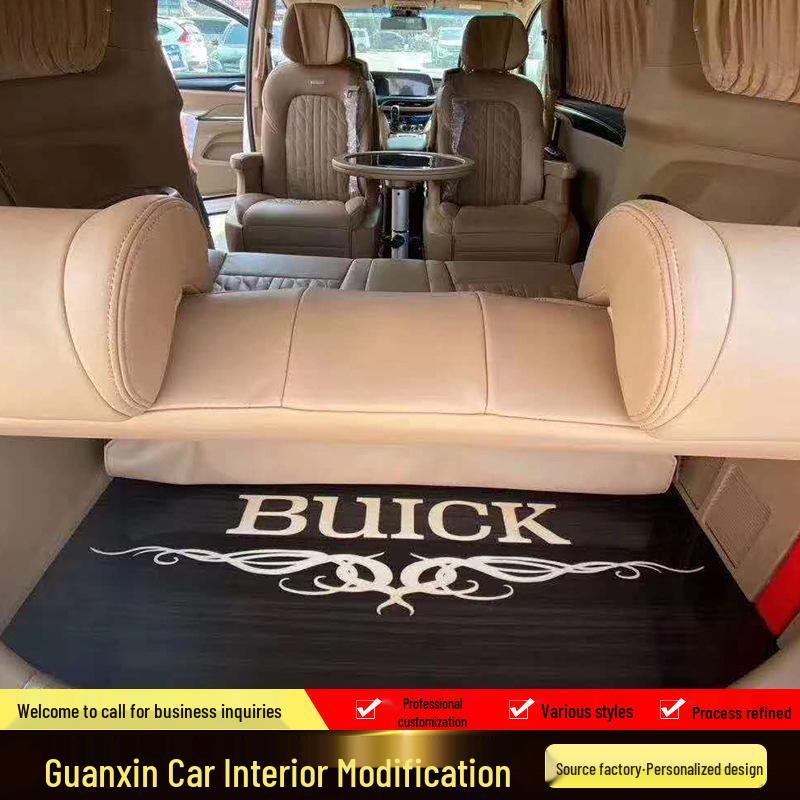 Custom GL8 Aviation Seat with Mirror Floor for Desert Edition