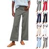 Women'S Sports Fitness Pants Casual Loose Elastic Jogging Pants Straight Wide Leg Pants Casual Pants Yoga Pants