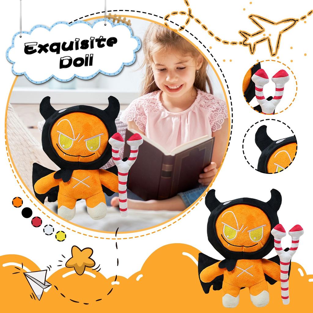 Милая плюшевая кукла игрушка подарок мультфильм детская тряпичная кукла кукла