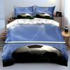 Soccer ball and grass. Bedding sets Duvet cover sets Duvet covers Pillowcases(1 * Duvet Cover 2 * Pillowcases without duvet insert)