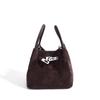 Autumn and winter leather handbag light luxury matte shoulder bag messenger bag