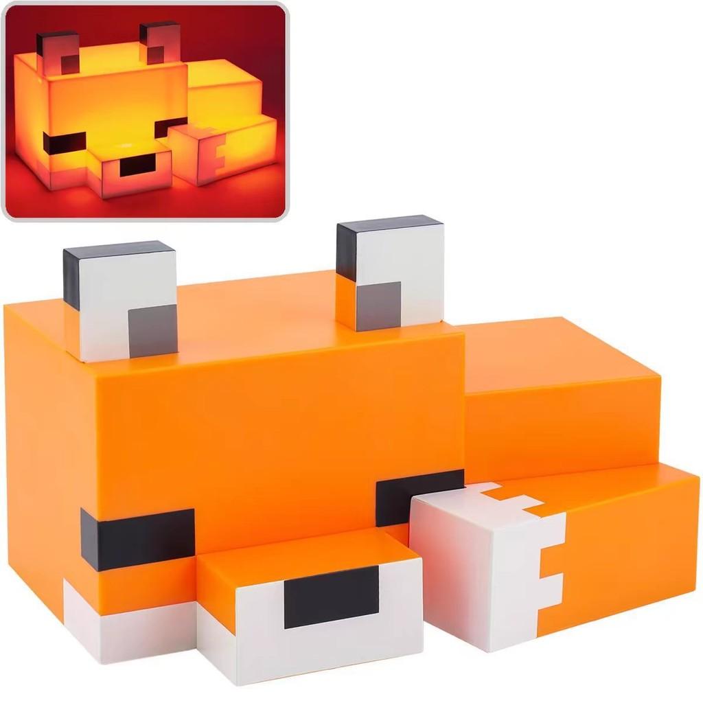 3D Ночник Персонаж Minecraft со Свечением LED для Декора Детской Комнаты