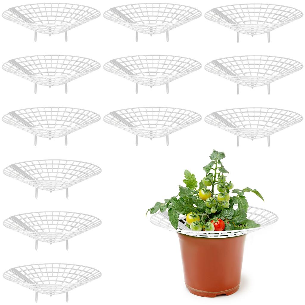 12 упаковок опор для растений клубники, подставка для растений клубники с 3 прочными ножками