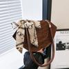 Trendy Street Style Pu Leather Bucket Bag Elegant And Beautiful Simple Shoulder Bag For Everyday Use
