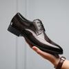 FashionShoes for Men Business Dress Shoes Man Brogue Official Leather Casual Gentleman Suit Luxury Designer Men Shoes Big Size 48
