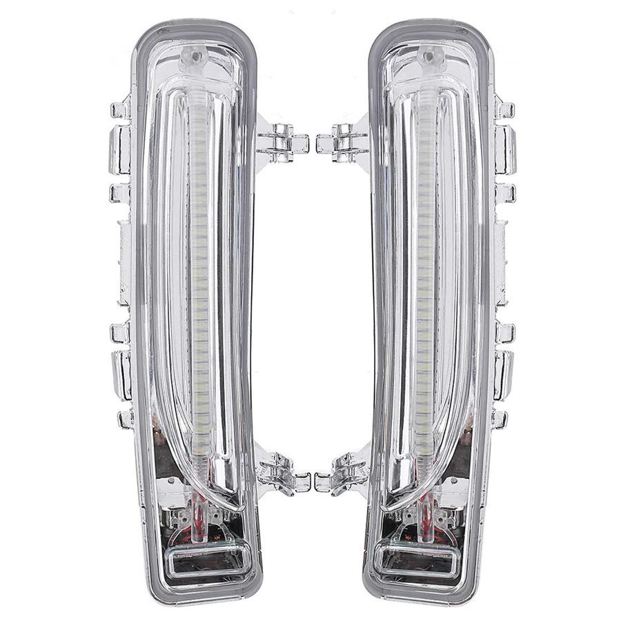 Pair 33-LED White Daytime Running Lights For Ford Edge 2011-2014