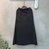 C S In The Room DAmAge poCket A lIne Long Skirt 3Color