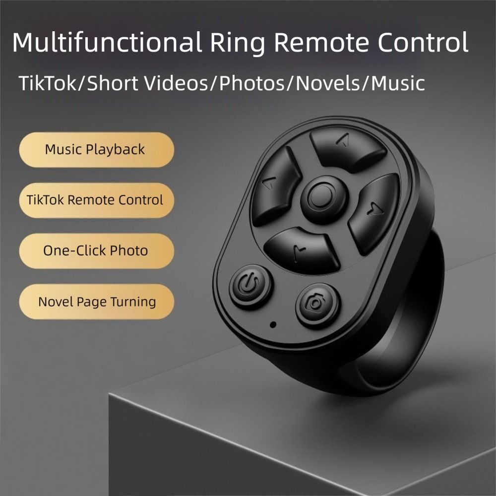 Automatic Continuous Wireless Auto Clicker Selfie Button  Video Remote Control